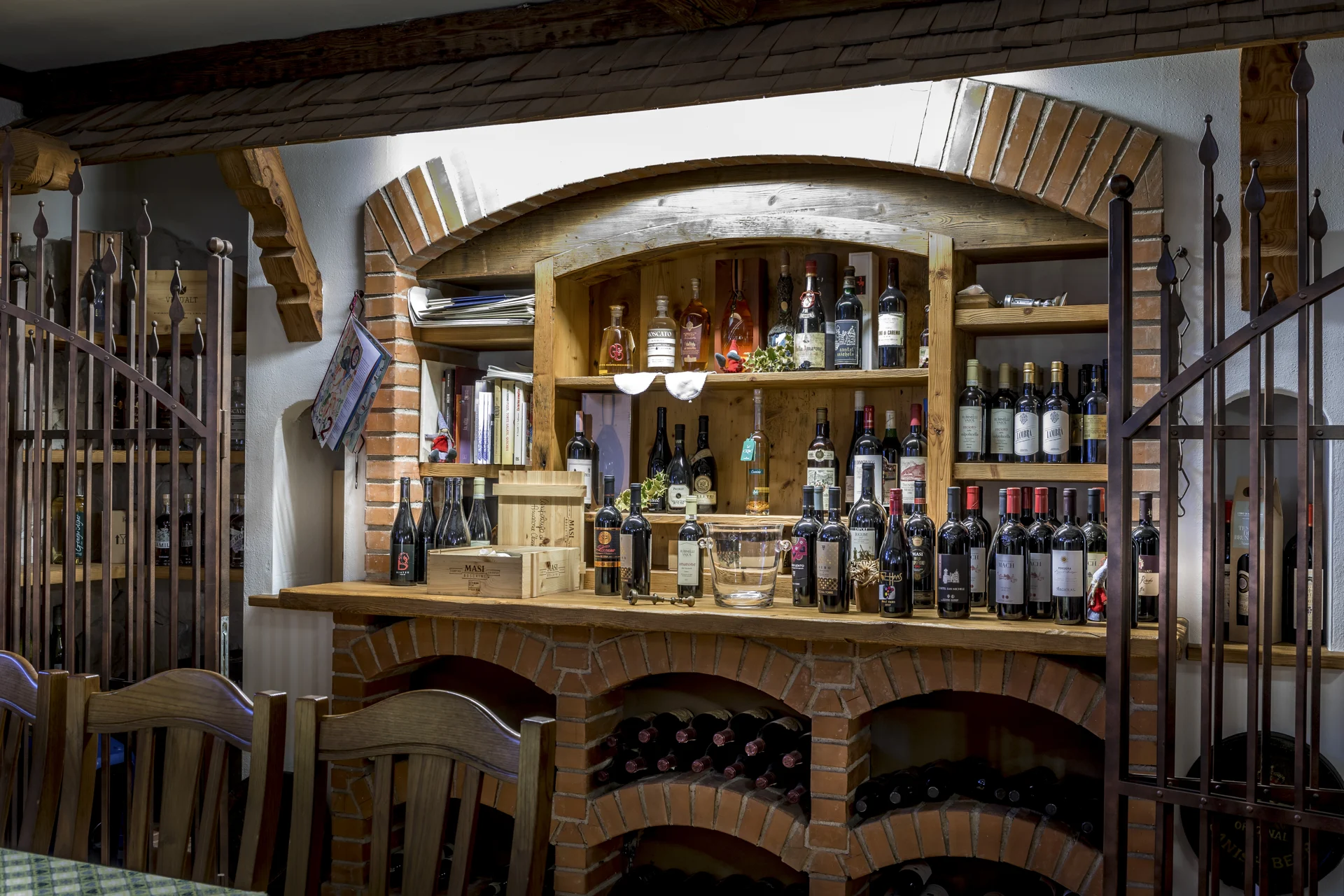 Angolo enoteca dell’Hotel Paganella